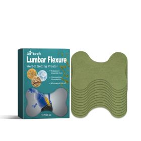 Ximonth Lumbar Flexure Herbal Setting Plaster, Relieve Lumbar Soreness Lumbar Disc Protrusion Activating Muscles And Bones Lumbar Care Patch