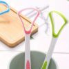 1/3/5pcs Tongue Scraper Oral Cleaner Brush Fresh Breath Cleaning Coated Toothbrush Hygiene Care Tools